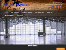 Tablet Screenshot of americanwesternsteel.com